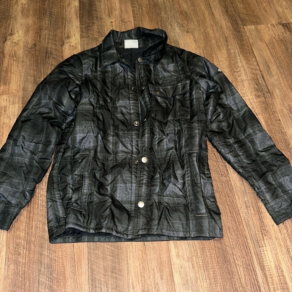 Columbia Button Up Plaid Jacket size‎ M